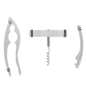 Set de 3 - Tire-bouchon / Casse-noix / Décapsuleur