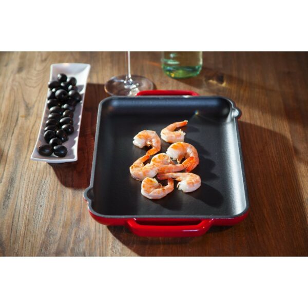 Plancha en fonte 32 cm