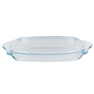 Plat individuel en verre trempé 18 cm