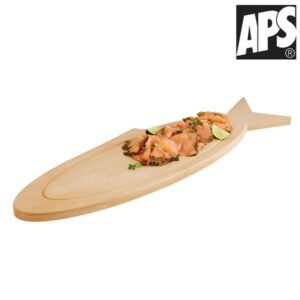 Billot en Bois Poisson 76 x 23 cm APS