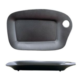 Assiette en fonte 33 x 20.5 cm