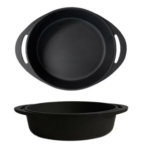 Plat en fonte ovale 26 cm