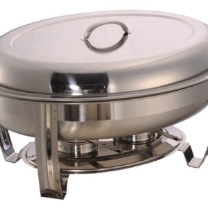 Chafing dish inox ovale 5.5 L