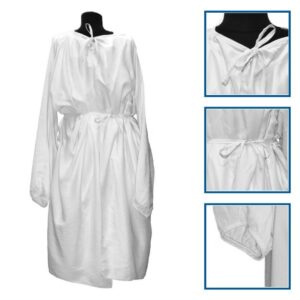 Surblouse en tissus blanc lavable