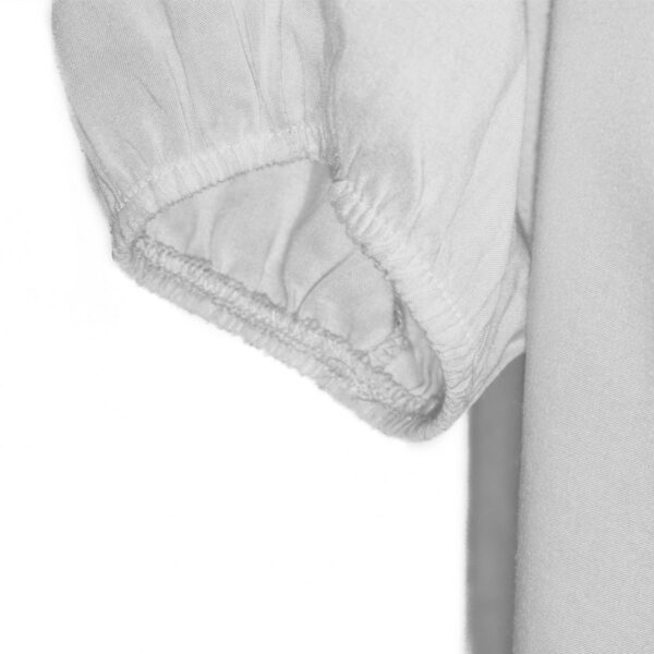 Surblouse en tissus blanc lavable