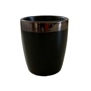 Tasse à café noir 10 cl