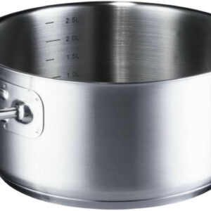 Marmite avec couvercle Inox 16 cm 1,9L