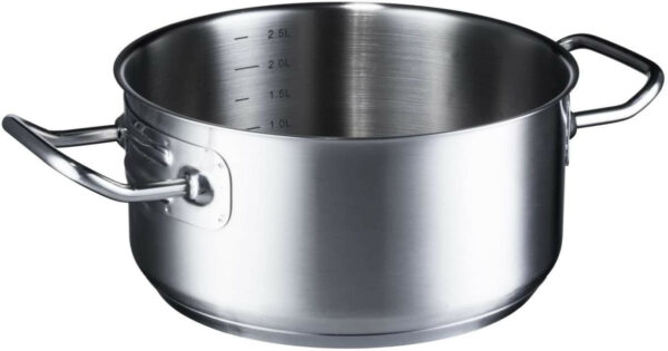 Marmite avec couvercle Inox 16 cm 1,9L