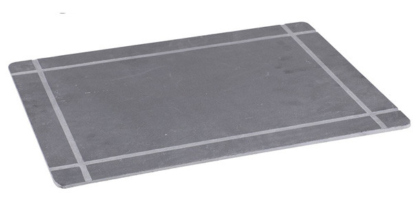 Assiette ardoise rectangulaire 20 x 35 cm