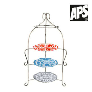 Serviteur 3 étages APS Inox