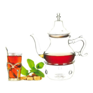 Théière en verre borosilicaté, 650 ml. Tea Time