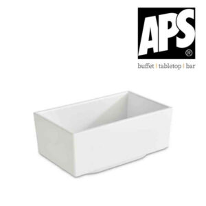 Terrine mélamine blanche 15,5 cm APS
