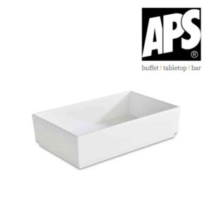 Terrine mélamine blanche 25 x 15,5 cm APS