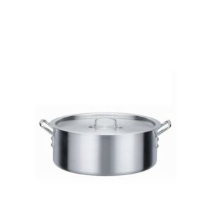 Marmite gastro avec couvercle 32 cm Aluminium Massif REF : 9005A-32