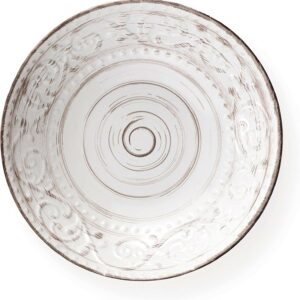 Assiette plate relief REF : 10524BL