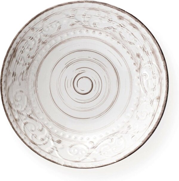Assiette plate relief REF : 10524BL