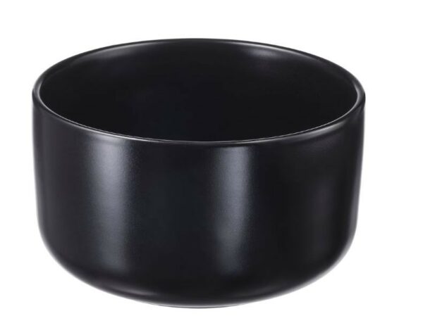 Bol noir mat 15cm REF : 00636N