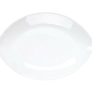 Coupelle ovale blanche REF : 21023F