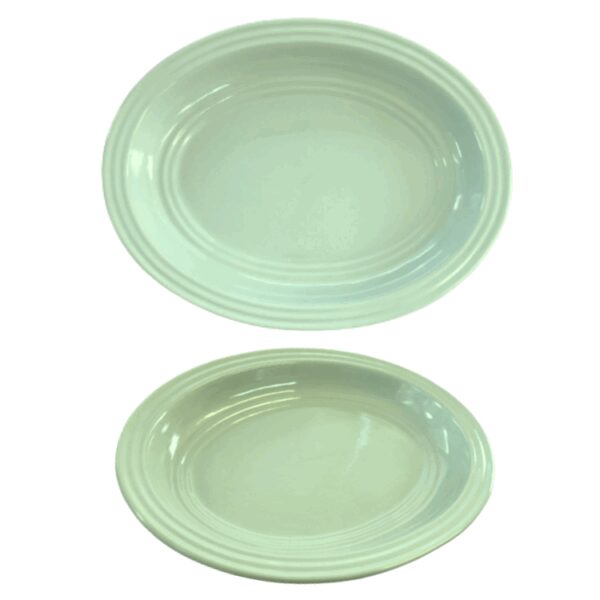 Plat creux oval Réf:001-C1
