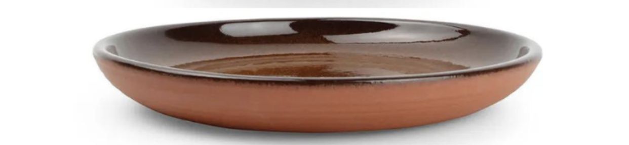 Assiette plate 26cm Forno brown Réf:611673