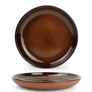 Assiette dessert Forno brown 20cm Réf : 611672