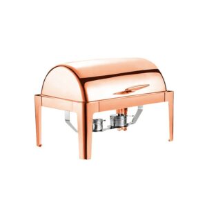 Chafing dish cuivré Roll Top 9 L Réf: LT-723-1C