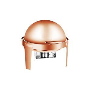 Chafing dish cuivré Roll Top 6 L Réf: LT-721-1C
