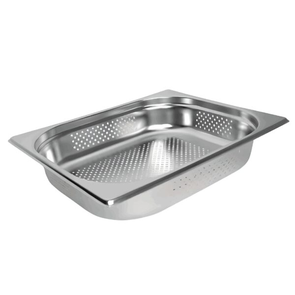 Bac Gastronome Inox Perforé GN1 53/32/10 cms