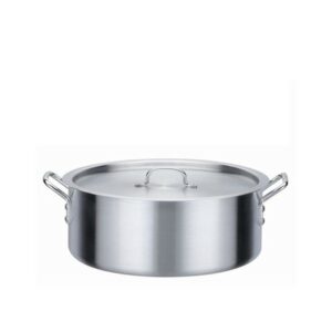 Marmite gastro avec couvercle 37 cm Aluminium Massif REF : 9005A-37