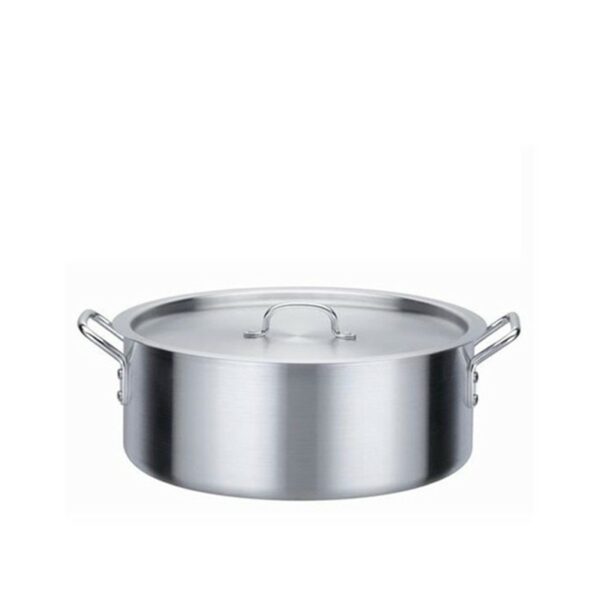 Marmite gastro avec couvercle 37 cm Aluminium Massif REF : 9005A-37