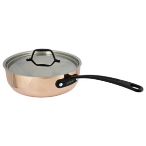 Sauteuse cuivrée 24cm SITRAM Mandora REF : TE885-20-