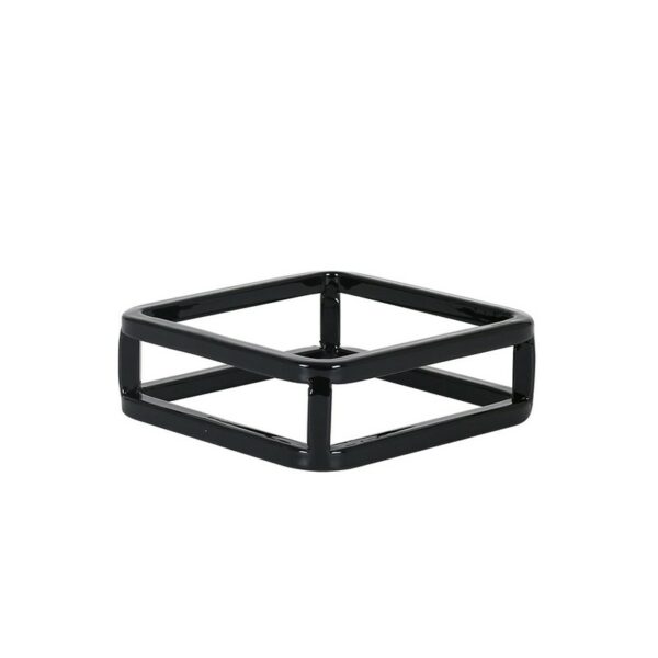 Rehausseur Métal Noir 12x12x4 cm REF : P976022