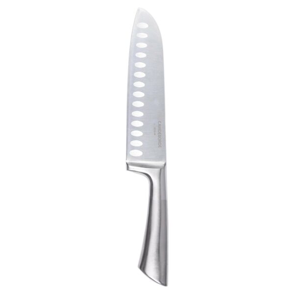 COUTEAU SANTOKU 18 CM INOX - GAMME DU CHEF YVES CAMDEBORDE REF : 713795