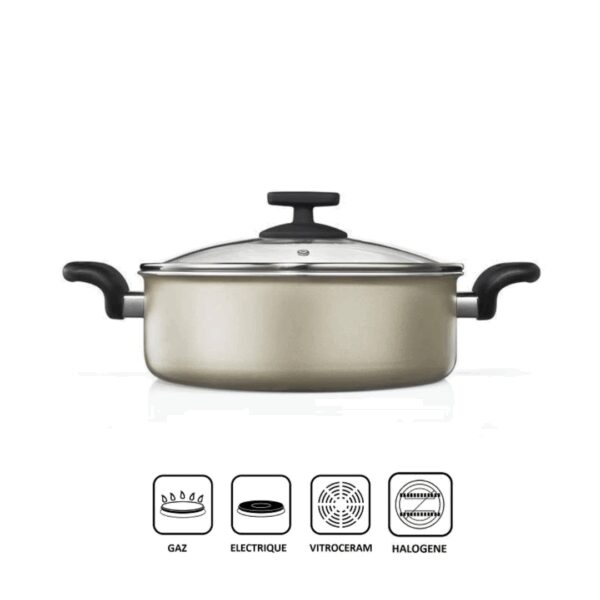 Royal VKB Faitout avec Couvercle 26 cm / 4.3 L REF : CW0645