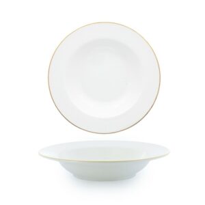 Assiette creuse Filet Or 23cm REF : D58-C2G