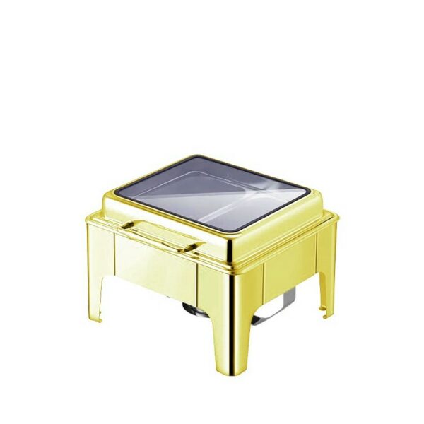 Chafing dish Inox vitré Roll Top 6 L Réf: LT-522-1B
