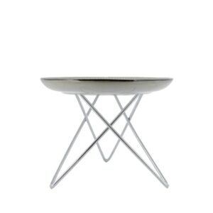 Rehausseur Empilable Argent 15 cm Réf : 12421M