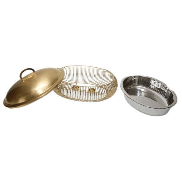 Chafing Dish Inox 4L REF : MD-1039