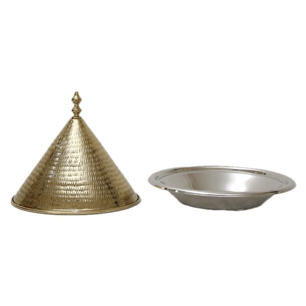 Tajine Inox martelé 24 cm REF : MD-1023