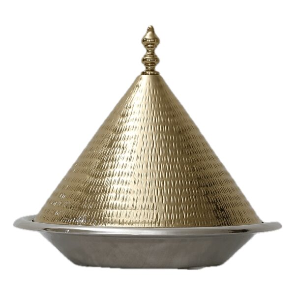 Tajine Inox martelé 24 cm REF : MD-1023