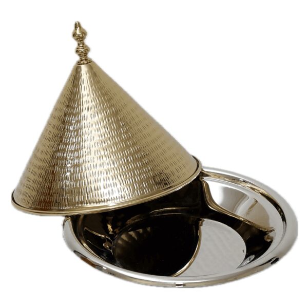 Tajine Inox martelé 24 cm REF : MD-1023