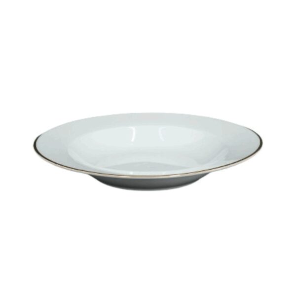 Assiette creuse aile filet or 21,5 cm REF : 003B-SP2