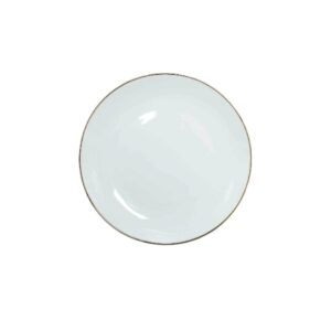 Assiette dessert coupe creuse filet or 19 cm REF : 001-S2