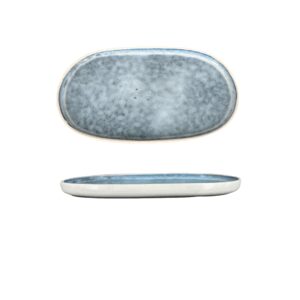 Plat Ovale bord haut réactif 29cm REF : P00832