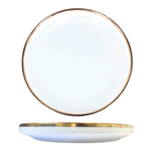 Assiette filet or bord haut 20cm REF : P00010