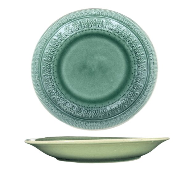 Assiette style Marrakech réactif 25,5cm REF : P00057