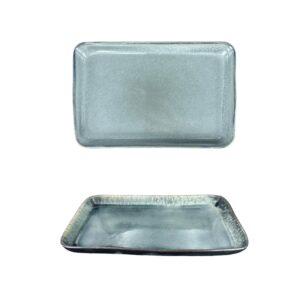 Assiette rectangle bord haut réactif 20,5 cm REF : P01141