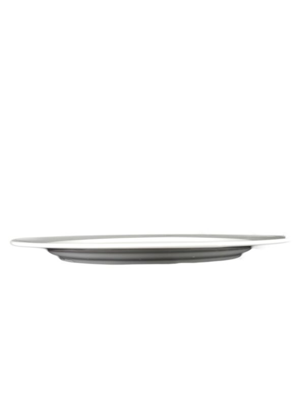 Assiette plate décalé 28 cm Eclipe