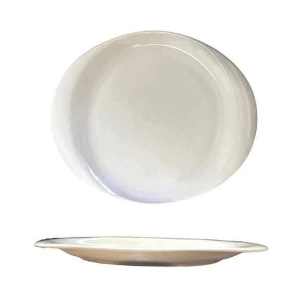 Plat ovale porcelaine 36 cm REF : pl036