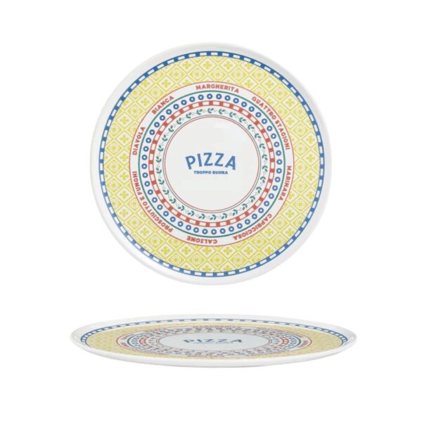Assiette à pizza 32cm Sicilia REF : asspizz